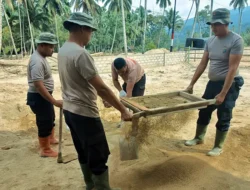 Brimob Sumut dan Warga Bersatu Bangun Harapan, Rumah Swadaya ke-11 Rampung di Tolang Julu
