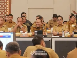 Bupati Baharuddin Hadiri Rakor Percepatan Rehabilitasi dan Rekonstruksi Pascabencana di Sumatera Utara