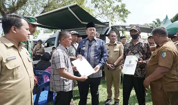 Bupati Baharuddin Imbau Warga untuk Memanfaatkan Pekarangan Rumah