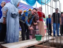 Bupati Labusel Letakkan Batu Pertama Pembangunan RSU Nur’Aini Bloksongo