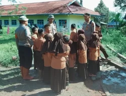 Kunjungan Humanis Polri ke Madrasah Sipirok Cek Fasilitas Pengungsian