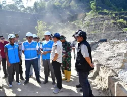 Mendagri, Gubsu dan Bupati Tapteng Tinjau PLTA Sipansihaporas
