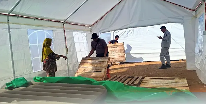 Operasi Aman Nusa II, Brimob Hadir Bantu Warga Terdampak Bencana