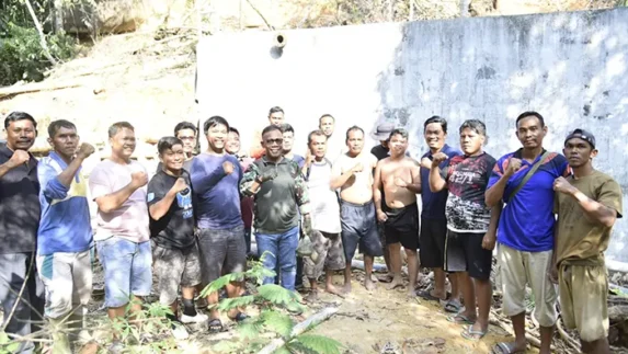 Percepat Pemenuhan Air Bersih, Bupati Tapteng Tinjau Sumber Air Sipan
