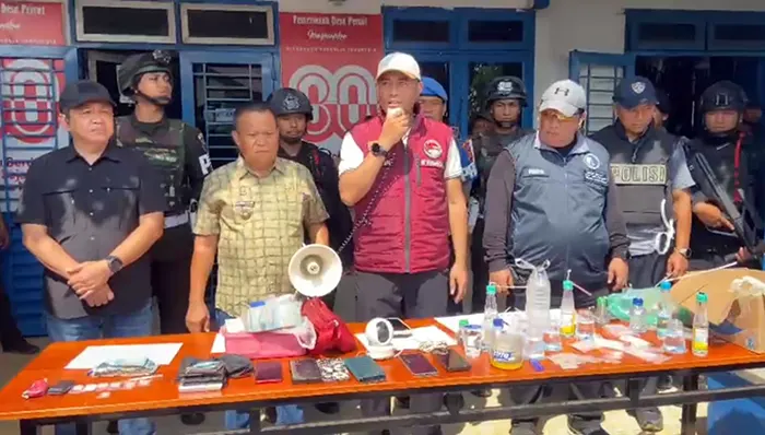 Polda Sumut Gerebek Sarang Narkoba di Percut Sei Tuan