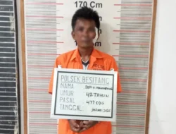 Polsek Besitang Amankan Pelaku Pencurian Sepeda Motor di Desa Halaban