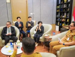 Rico Waas Sambut Kunjungan President Hyejeon University di Rumah Dinas