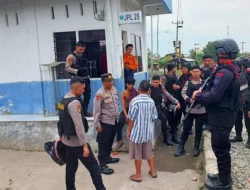 Sapu Bersih Gangguan Kamtibmas, Brimob Polda Sumut dan Polres Pelabuhan Belawan Tunjukkan Kehadiran Negara
