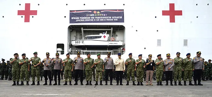 Satgastar Latsitardanus XLVI 2026 Resmi Diberangkatkan