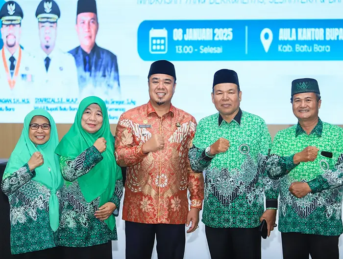 Wabup Syafrizal Hadiri Pelantikan Pengurus Daerah PGM Batu Bara Periode 2025–2030