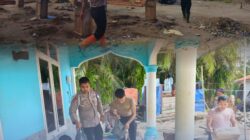 Brimob Batalyon C Bergerak Bersama Warga: Bangun Huntara dan Siapkan Bantuan Sembako