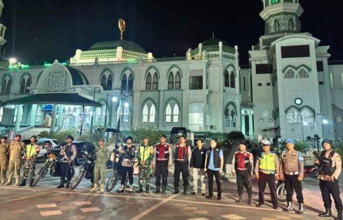 Patroli Ramadan Humanis, Patroli Gabungan Jamin Keamanan Tarawih di Tebingtinggi