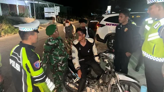 22 Unit Sepeda Motor Knalpot Brong Diamankan Polres Samosir