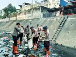 Brimob Polda Sumut Konsisten Jaga Kebersihan dan Kesehatan Lingkungan