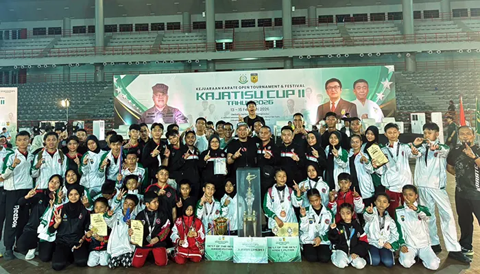 Brimob Polda Sumut Raih Medali di Kejuaraan Karate Kajatisu Cup II 2026