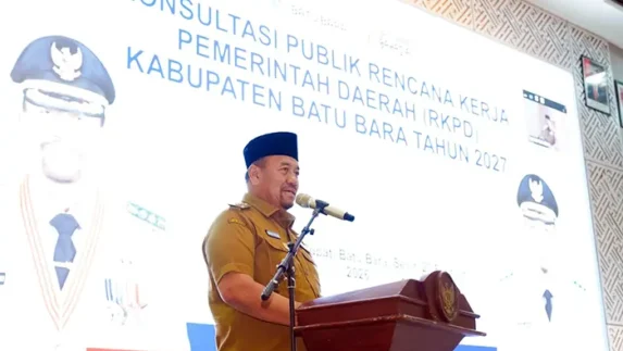 Bupati Batu Bara Tegaskan Sinkronisasi Pembangunan Dalam Konsultasi Publik Rancangan Awal RKPD 2027