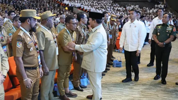 Bupati dan Wakil Bupati Tapteng Hadiri Rakornas Pusat dan Daerah 2026