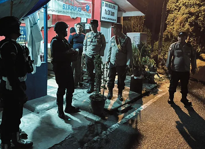 Hingga Dini Hari, Jajaran Polda Sumut Sisir Titik Rawan Kamtibmas