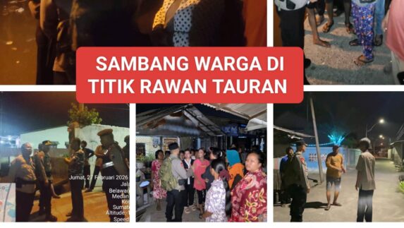 Patroli KRYD Dini Hari, Polres Pelabuhan Belawan Pastikan Situasi Aman dan Kondusif