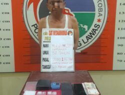 Sering Transaksi dan Konsumsi Narkoba di Rumahnya, Pengedar Sabu di Barumun Diringkus Polisi