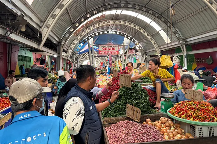 Jelang Ramadan Ditreskrimsus Polda Sumut Sidak Pasar di Medan