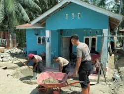 Langkah Nyata Brimob Polda Sumut Dampingi Warga Tapsel Bangkit Pascabencana