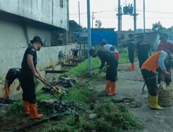 Lingkungan Bersih, Pasar Nyaman: Bukti Nyata Pengabdian Brimob untuk Masyarakat Tebingtinggi