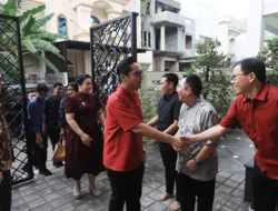 Perayaan Imlek 2577, Rico Waas Didampingi Istri Kunjungi Rumah Tokoh Tionghoa Sumut