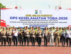 Polda Sumut Gelar Apel Operasi Keselamatan Toba 2026