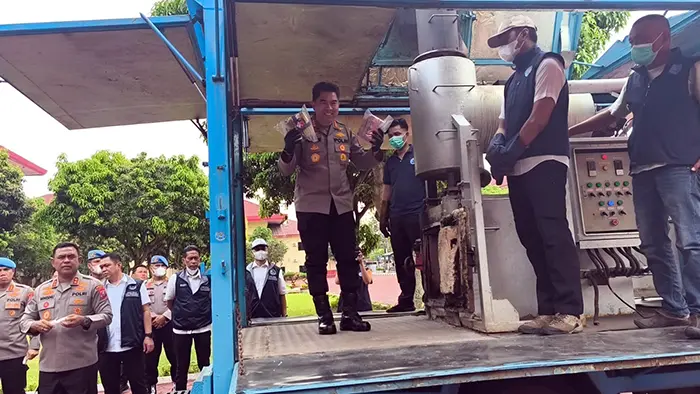 Polda Sumut Musnahkan 161 Kg Sabu dan 435 Kg Ganja