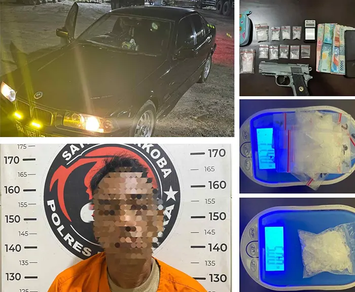 Polres Batu Bara Tangkap Pengedar Narkoba di Tanjung Gading