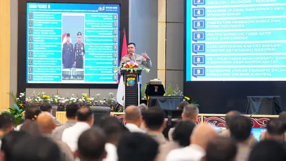Rapim 2026, Polda Sumut Tegaskan Komitmen Dukung Program Kerja Pemerintah dan Stabilitas Kamtibmas