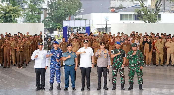 Rico Waas Pimpin Apel Gabungan