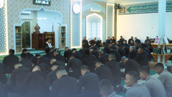 Bangun Karakter dan Keteguhan Moral, Brimob Sumut Gelar Pembinaan Rohani untuk Personel