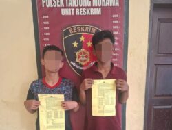 Polsek Tanjung Morawa Berhasil Amankan Dua Pelaku Pencurian Sepeda Motor