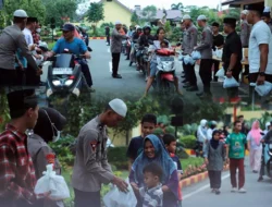 Aksi Humanis Brimob Sumut: Hangatkan Ramadan dengan Berbagi Takjil untuk Sesama