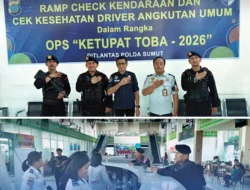 Brimob Polda Sumut Siaga Awasi Arus Mudik Balik di Terminal Amplas