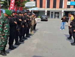 Brimob Sumut Siaga di Parapat, Pastikan Wisatawan Aman Saat Ops Ketupat Toba 2026