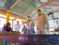 Bupati Baharuddin Tinjau Kampung Tenun ‘Tonun’, Perkuat Eksistensi Songket Batu Bara di Kancah Dunia