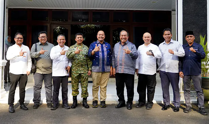 Bupati Batu Bara Perkuat Sinergi Pembangunan Daerah Bersama Bupati Asahan dan Dirut Bank Sumut