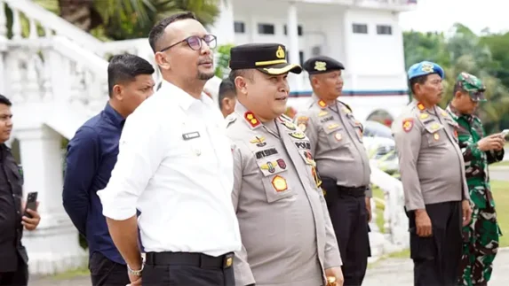 Bupati Fery Sahputra Pastikan Kesiapan Tanpa Celah, Kapolda Sumut Turun Cek Langsung Hingga Perbatasan