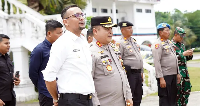 Bupati Fery Sahputra Pastikan Kesiapan Tanpa Celah, Kapolda Sumut Turun Cek Langsung Hingga Perbatasan