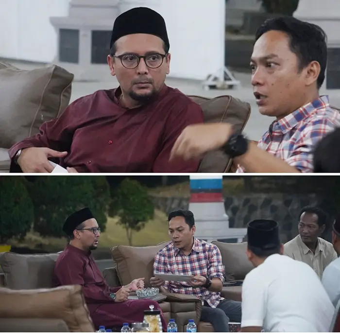 Bupati Labusel Fery Sahputra Sambut Manajer PLN Kota Pinang