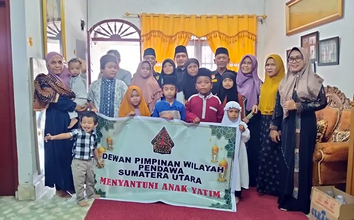 Gelorakan Berbagi Berkah Ramadan, DPW Pendawa Sumut Berikan Bantuan Kepada Anak Yatim dan Duafa