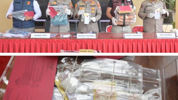 Polres Labusel Catat Penurunan Kriminalitas dan 23 Kasus Narkotika Terungkap Periode Januari-Februari