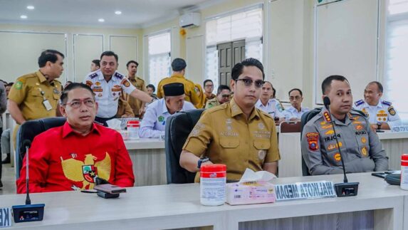 Rico Waas Ikuti Rakor Lintas Sektoral Idulfitri