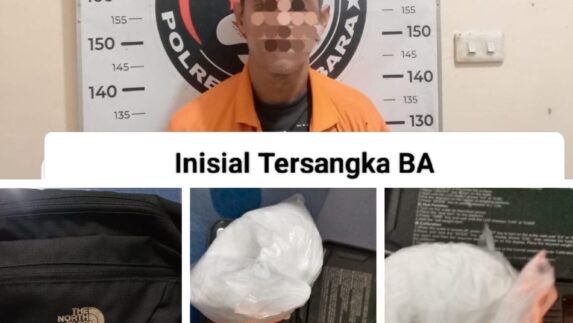 Satresnarkoba Polres Batu Bara Amankan Pengedar Sabu di Talawi, Sita Barang Bukti 302 Gram