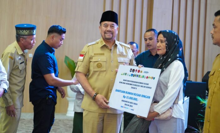 84 Keluarga di Batu Bara Terima Bantuan Perbaikan Rumah Rusak Bencana Hidrometeorologi Siklon Senyar Tahap II