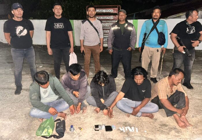 Polres Simalungun Gerak Cepat Gerebek Komplotan Narkoba, 5 Pelaku Diringkus!