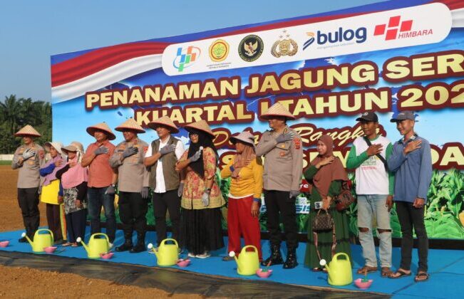 Penanaman Jagung Serentak Kuartal 1 Tahun 2026 Polda Sumut